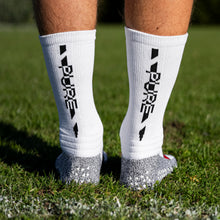 Load image into Gallery viewer, Pure Grip Socks Elite White