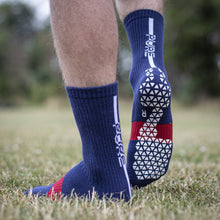 Load image into Gallery viewer, Pure Grip Socks Pro Navy Blue