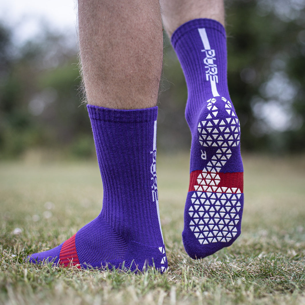 Pure Grip Socks Pro Purple