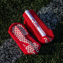 Load image into Gallery viewer, Pure Grip Socks Red