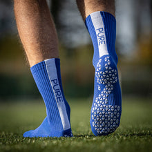 Load image into Gallery viewer, Pure Grip Socks Royal Blue