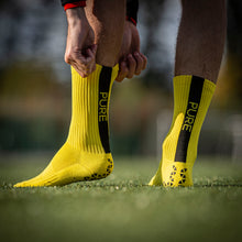 Load image into Gallery viewer, Pure Grip Socks Yellow
