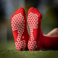 Load image into Gallery viewer, Pure Grip Socks Red