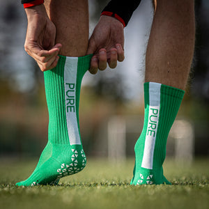 Pure Grip Socks Green