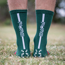 Load image into Gallery viewer, Pure Grip Socks Pro Forest Green