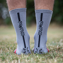 Load image into Gallery viewer, Pure Grip Socks Pro Grey