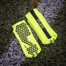 Load image into Gallery viewer, Pure Grip Socks Neon Yellow