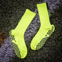 Load image into Gallery viewer, Pure Grip Socks Neon Yellow