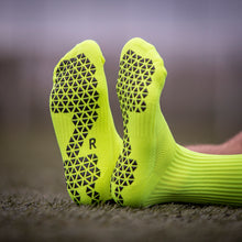 Load image into Gallery viewer, Pure Grip Socks Neon Yellow