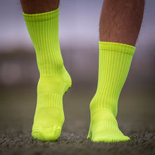 Load image into Gallery viewer, Pure Grip Socks Neon Yellow