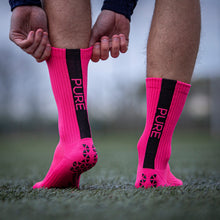 Load image into Gallery viewer, Pure Grip Socks Pink
