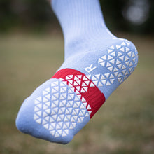 Load image into Gallery viewer, Pure Grip Socks Pro Light Blue