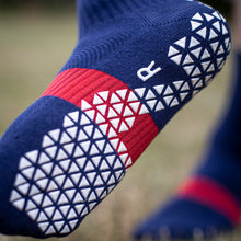 Load image into Gallery viewer, Pure Grip Socks Pro Navy Blue