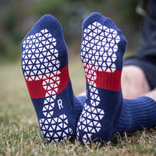 Load image into Gallery viewer, Pure Grip Socks Pro Navy Blue