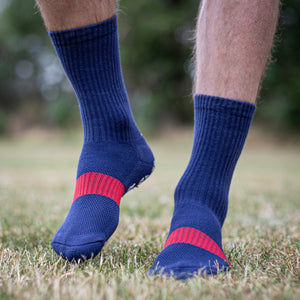 Pure Grip Socks Pro Navy Blue