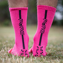 Load image into Gallery viewer, Pure Grip Socks Pro Pink