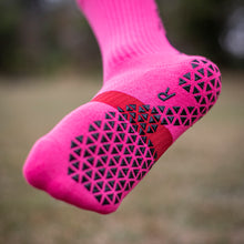 Load image into Gallery viewer, Pure Grip Socks Pro Pink