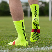 Load image into Gallery viewer, Pure Grip Socks Pro Neon Yellow