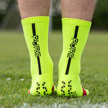 Load image into Gallery viewer, Pure Grip Socks Pro Neon Yellow