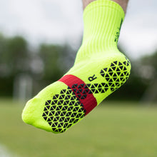 Load image into Gallery viewer, Pure Grip Socks Pro Neon Yellow