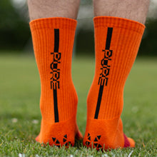 Load image into Gallery viewer, Pure Grip Socks Pro Orange