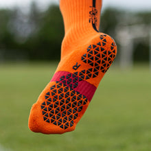 Load image into Gallery viewer, Pure Grip Socks Pro Orange