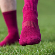 Load image into Gallery viewer, Pure Grip Socks Pro Stealth Maroon