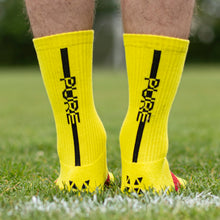 Load image into Gallery viewer, Pure Grip Socks Pro Yellow