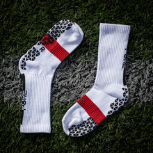 Load image into Gallery viewer, Pure Grip Socks Pro White