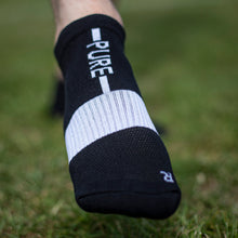 Load image into Gallery viewer, Pure Socks Classic Ankle Cut (Cotton) Black