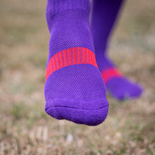 Load image into Gallery viewer, Pure Grip Socks Pro Purple