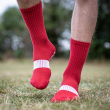 Load image into Gallery viewer, Pure Grip Socks Pro Red