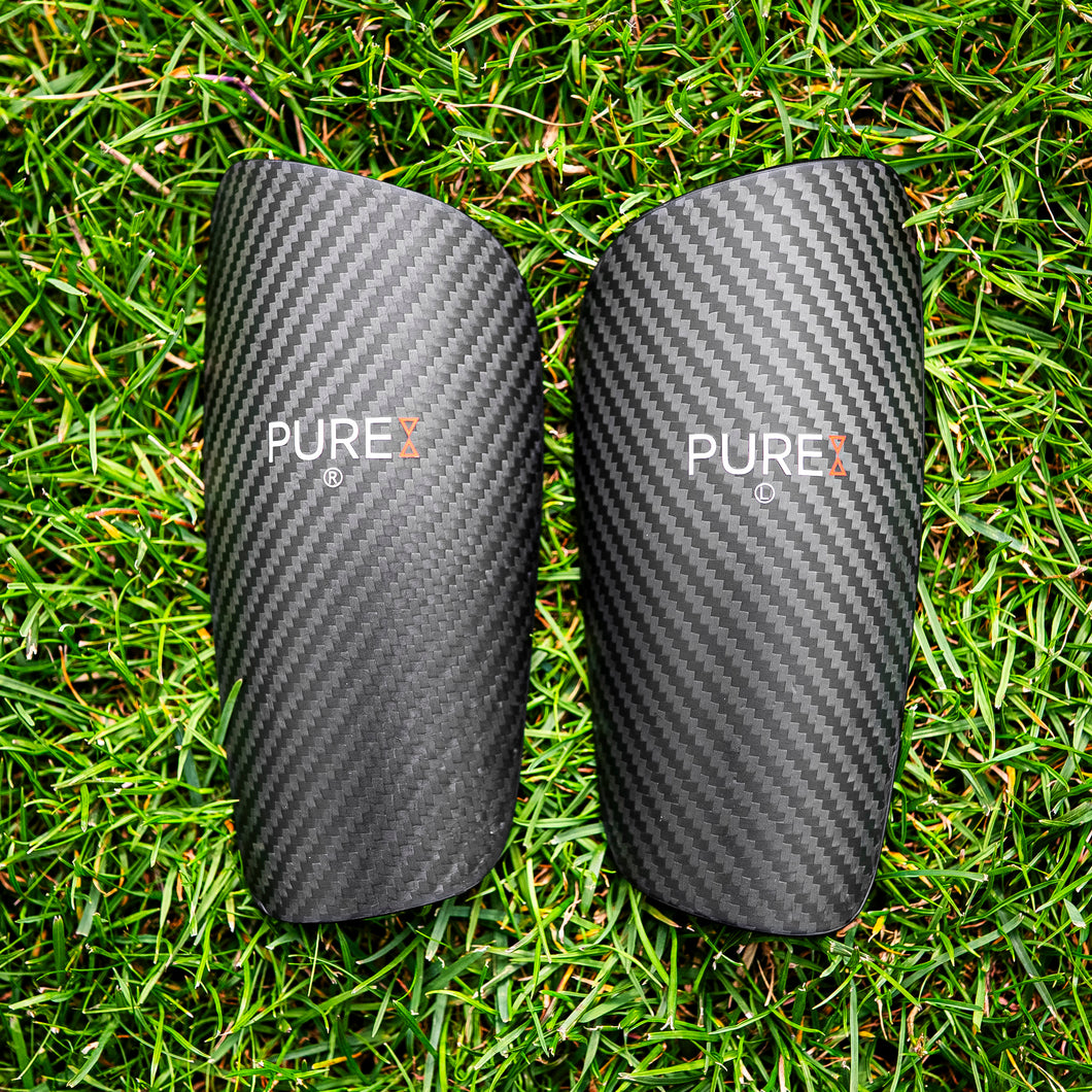 Pure Carbon Speed Shin Guards