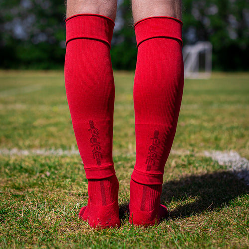 Pure Grip Socks Pro Red– Premium Soccer