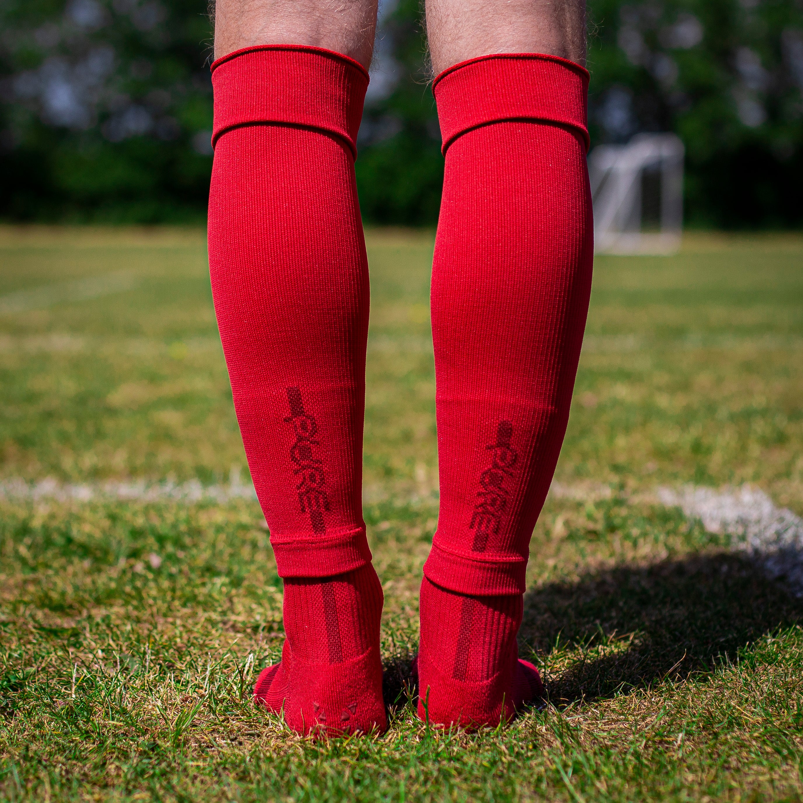 Pure Sleeves Classic (Long) Stealth Red – Pure Grip Socks