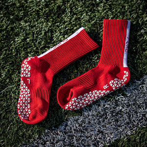 Superstar Grippy Socks Red – Vara Barn