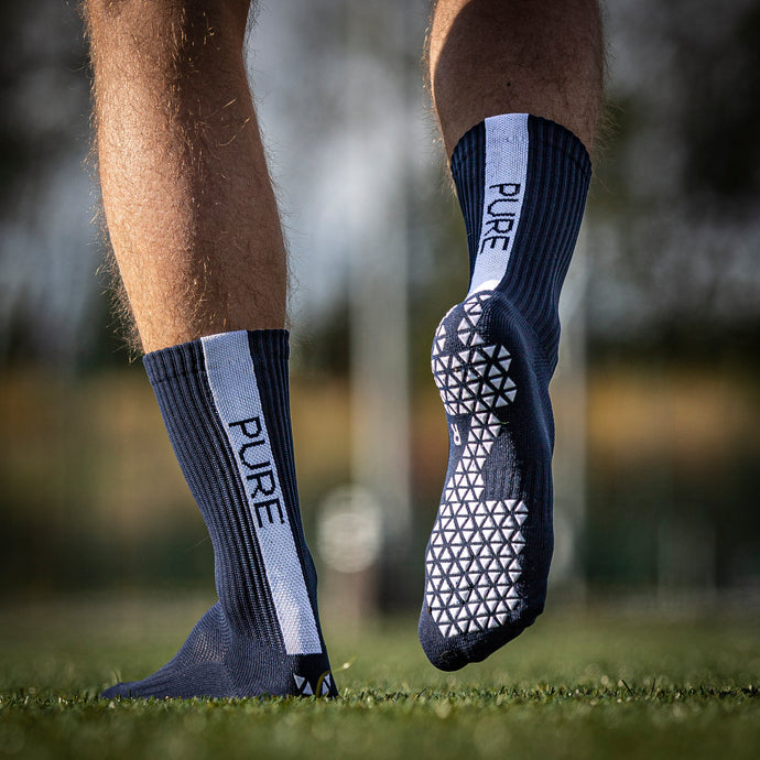 Pure Sleeves Classic (Long) Light Blue – Pure Grip Socks