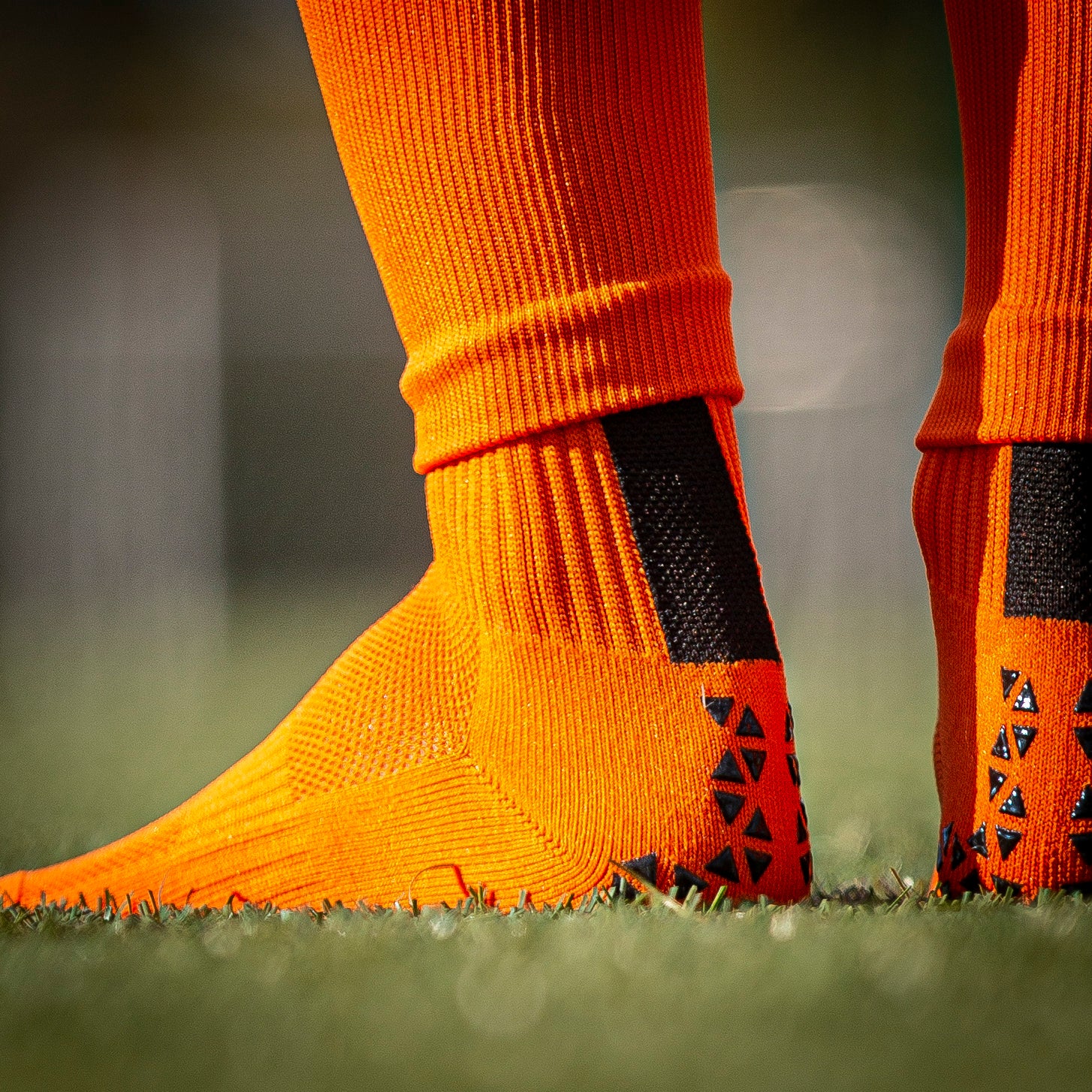 Pure Grip Socks - Orange & Black