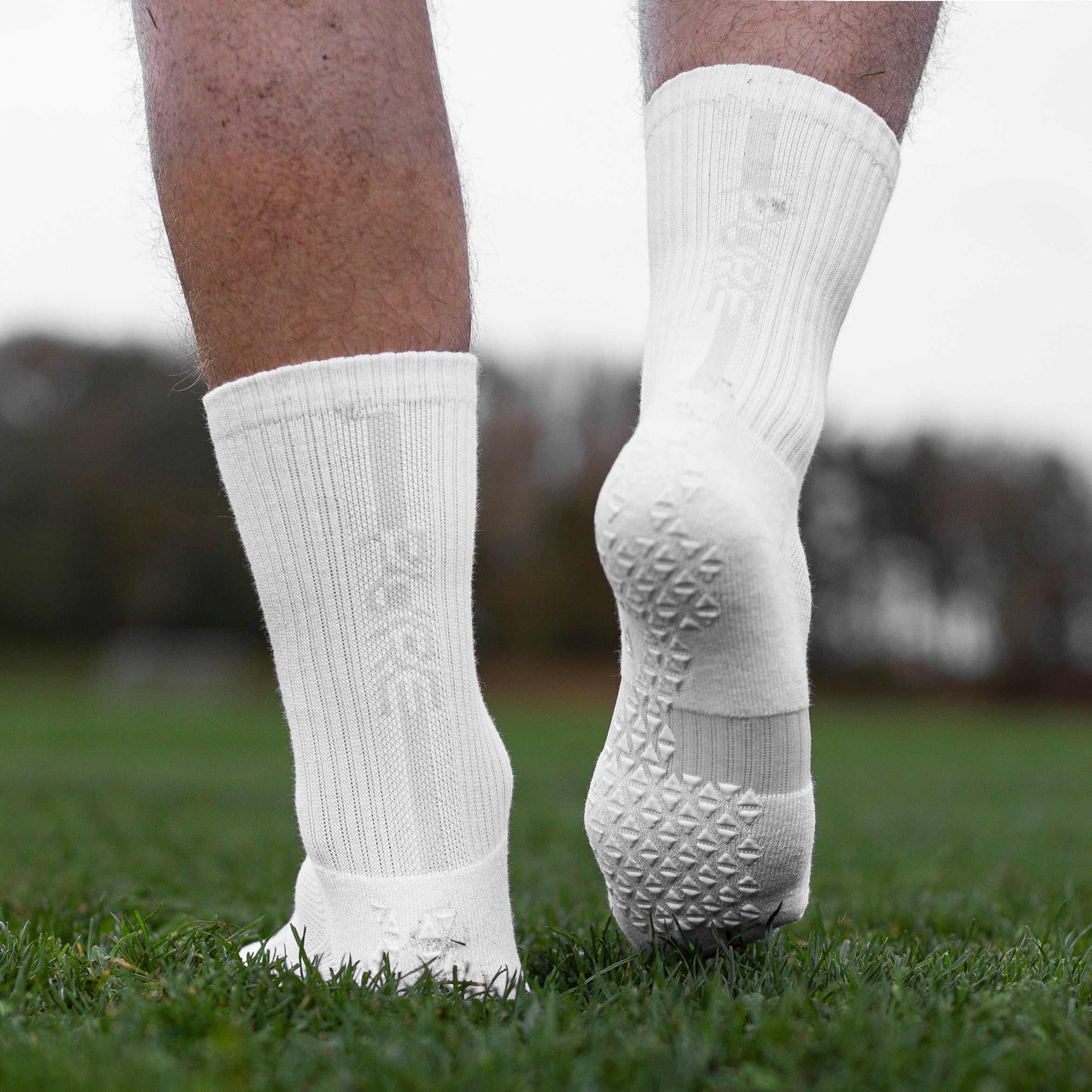 The Edge Grip Socks Football Socks-mens Football Socks Anti Slip Socks  White Football Socks Non Slip Socks For Men