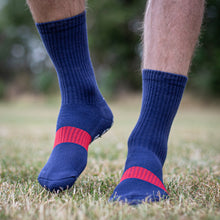 Load image into Gallery viewer, Pure Grip Socks Pro Navy Blue
