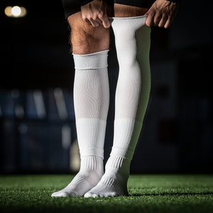 Pure Sleeves Classic (Long) White – Pure Grip Socks