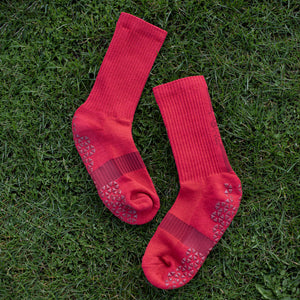 Pure Grip Socks Pro Stealth Red