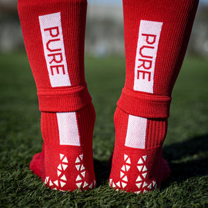 Pure Sleeves Stealth Red – Pure Grip Socks