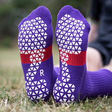 Load image into Gallery viewer, Pure Grip Socks Pro Purple
