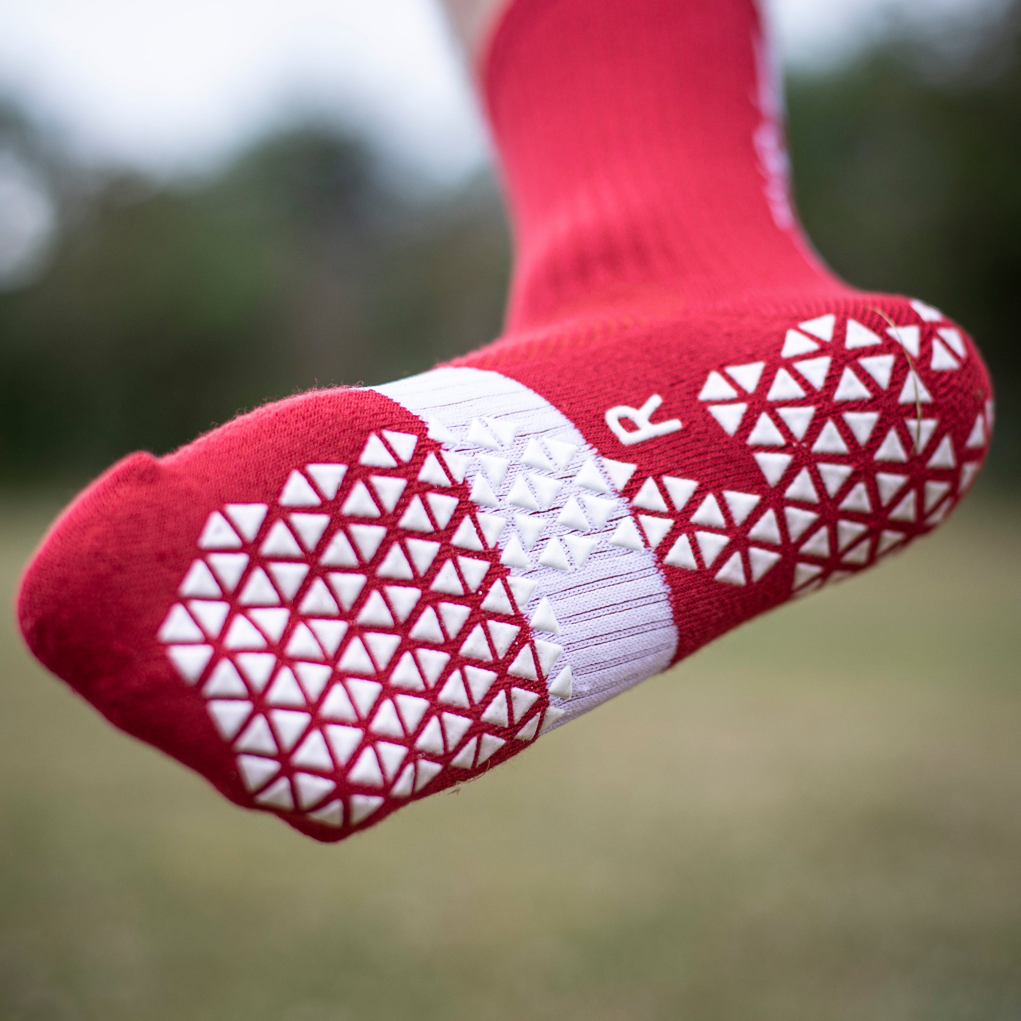 Pure Grip Socks Pro Maroon Small (3 - 6.5 US)