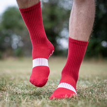 Load image into Gallery viewer, Pure Grip Socks Pro Red
